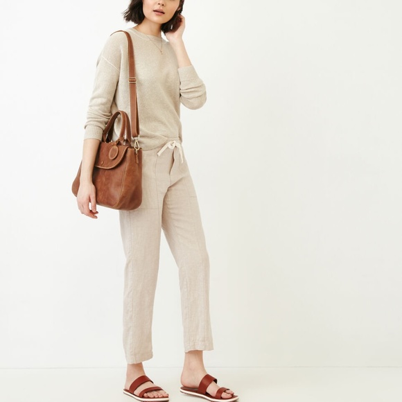 BNWT! Roots Sadie Pull on ankle cropped Pant - Picture 3 of 5